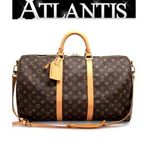 Louis Vuitton Keepall Bandouliere Boston Bag Monogram